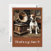 「主人の声」 ポストカード (正面/裏面)