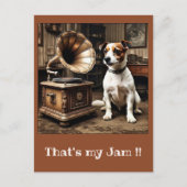 「主人の声」 ポストカード (正面)