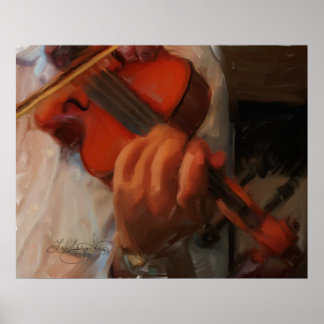 主人の手に触れる ポスター