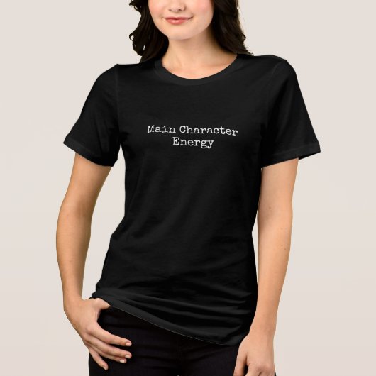 主人公エネルギー トライブレンドTシャツ (正面)