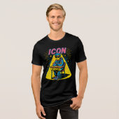主人公エネルギー 居残る編  トライブレンドＴシャツ (正面全面)