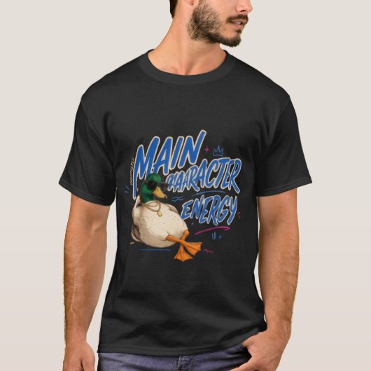 主人公エネルギー Tシャツ (正面)