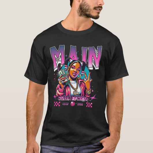 主人公エネルギー Tシャツ (正面)