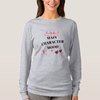 主人公ムードの美意識Tシャツ Tシャツ