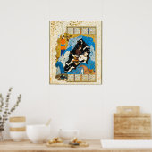 主人公ルスタムが白い悪魔を殺す ポスター (キッチン)