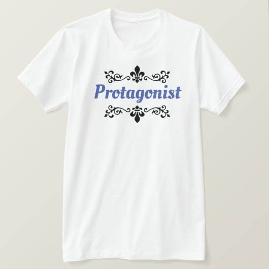 主人公 Tシャツ (デザイン正面)