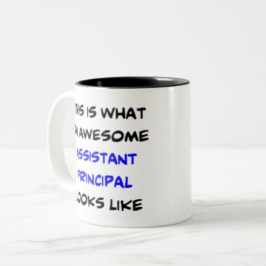 主任補佐素晴らし ツートーンマグカップ (正面左)