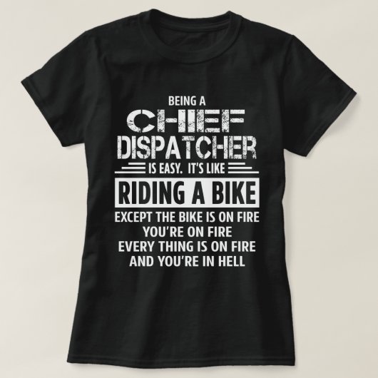 主任運航管理者 Tシャツ (デザイン正面)
