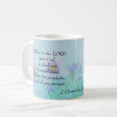 主信じに20年の歴代誌 コーヒーマグカップ (正面左)