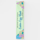 主催カスタムのイースター卵狩り看板 横断幕 (縦)