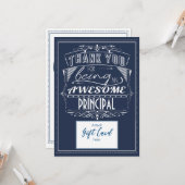 主先生鑑賞用ギフトカードホルダー カード (正面/裏面インサイチュ)