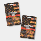 主力戦闘員補助旗 バッジ (正面＆裏面)