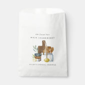 主原料キッチ素朴ンブライダルシャワー フェイバーバッグ (正面)