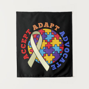 主唱者 – 自閉症意識の適応を受け入れる世界リブ タペストリー