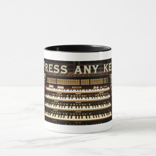 主器官のマグを押して下さい マグカップ (中央)