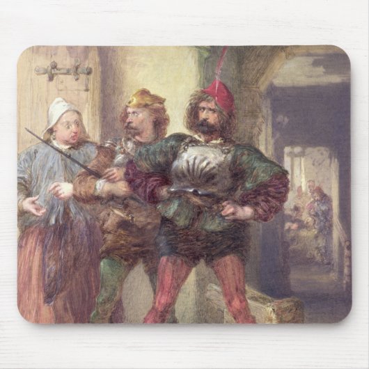 主婦すぐに、NymおよびBardolph マウスパッド (正面)