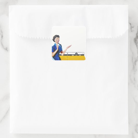 主婦と新しいウォッシャー スクエアシール (バッグ)