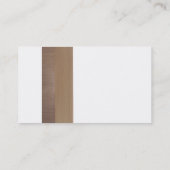 主婦のドアボーイのホテルの名刺のテンプレート 名刺 (裏面)