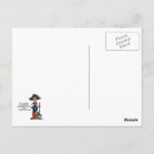 主婦のユーモア ポストカード (裏面)