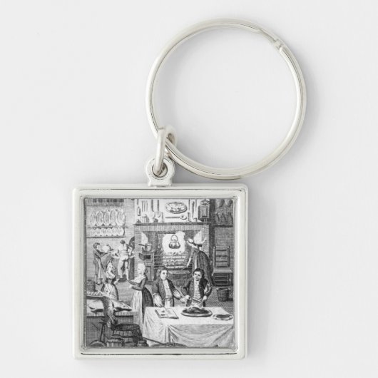 「主婦のInstructorのFrontispiece キーホルダー (正面)