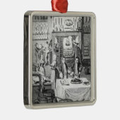 「主婦のInstructorのFrontispiece メタルオーナメント (右)