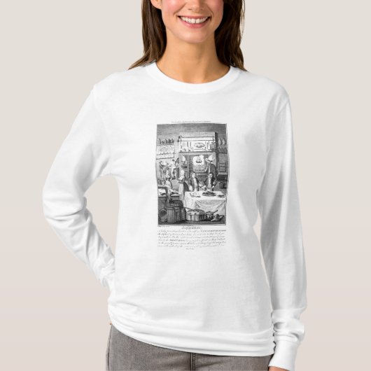 「主婦のInstructorのFrontispiece Tシャツ (正面)