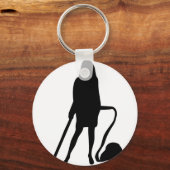 主婦 – 掃除機 – 掃除 キーホルダー (正面)