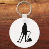 主婦 – 掃除機 – 掃除 キーホルダー (正面)