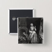 主婦 缶バッジ (正面&裏面)