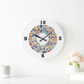 主室時計 ラージ壁時計 (ホーム)