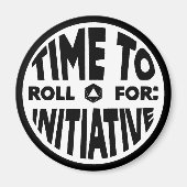 主導権転がを握る時間 マグネット (正面)