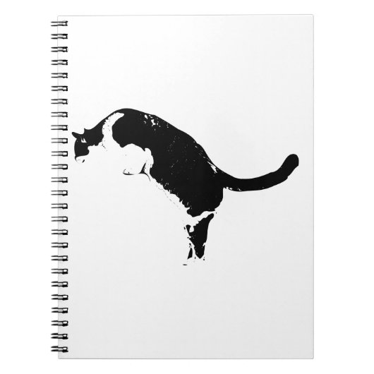 主張する猫ノートブック ノートブック (正面)