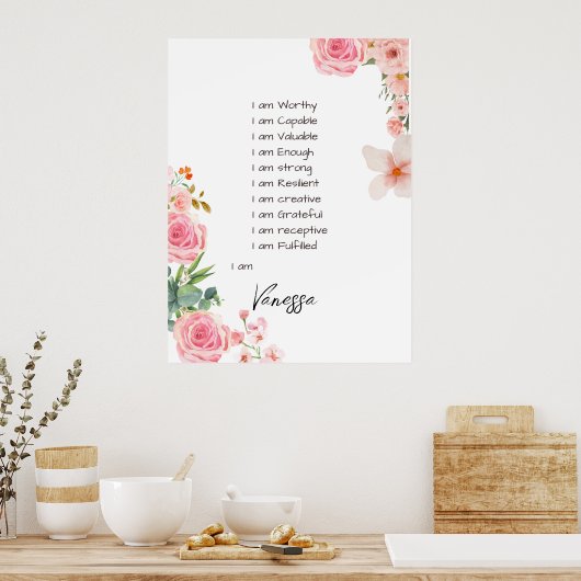 主張インスパイアのポスターを使った旅 ポスター (キッチン)