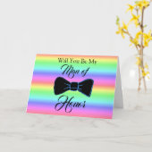 主張男ウエディングパーティーカード カード (黄色い花)