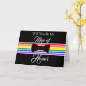 主張男ウエディングパーティーカード カード (黄色い花)