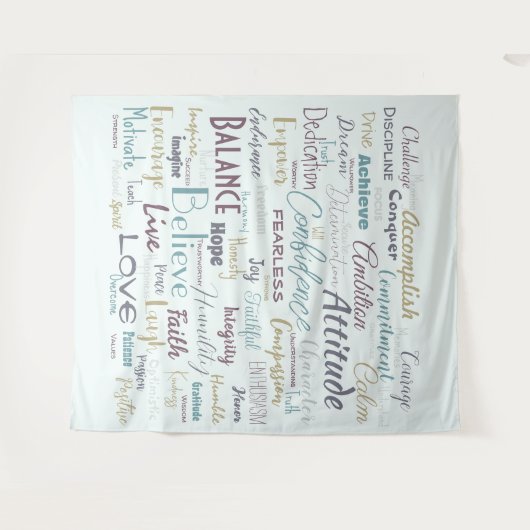 主張 タペストリー (正面(横))