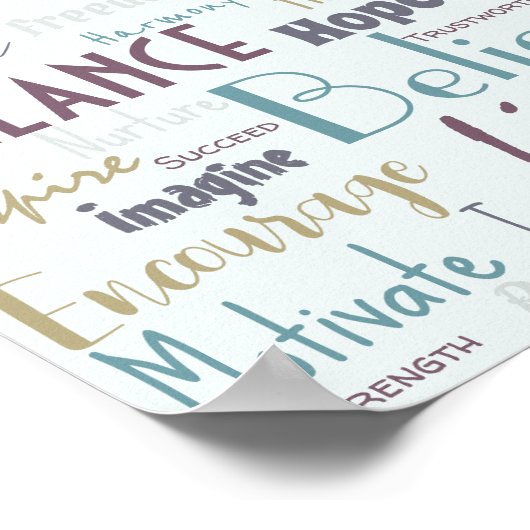 主張 ポスター (角)