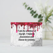 主張 ポストカード (スタンド正面)