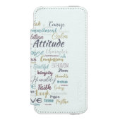 主張 INCIPIO iPhoneウォレットケース (フォリオ 正面)