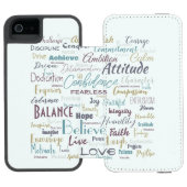 主張 INCIPIO iPhoneウォレットケース (フォリオ Open)