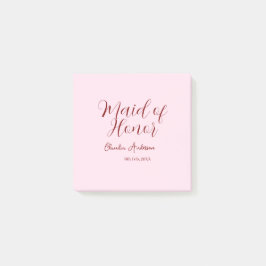 主役の女性 紫 名前 日付 ピンク パステル ブライド ポストイット