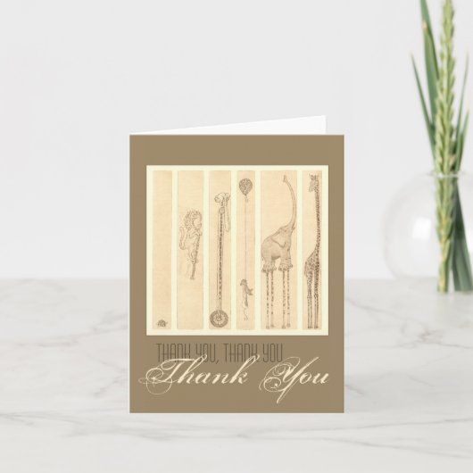 「主後を追」キリンありがとう サンキューカード (正面)