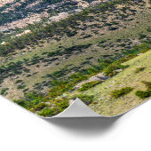 主救済から来た。山。目を上げる ポスター (角)