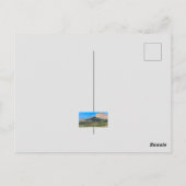 主救済から来た。山。目を上げる ポストカード (裏面)