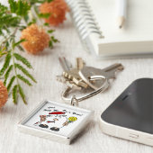 主救済私はナース キーホルダー (側面)