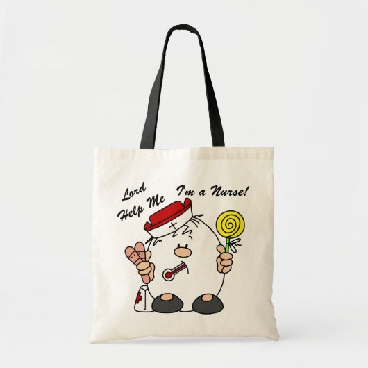 主救済私はナース トートバッグ (正面)