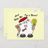 主救済私はナース ポストカード (正面/裏面)