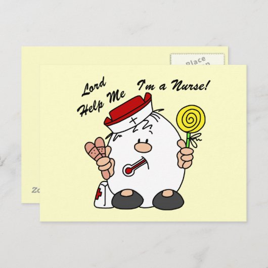 主救済私はナース ポストカード (正面/裏面)