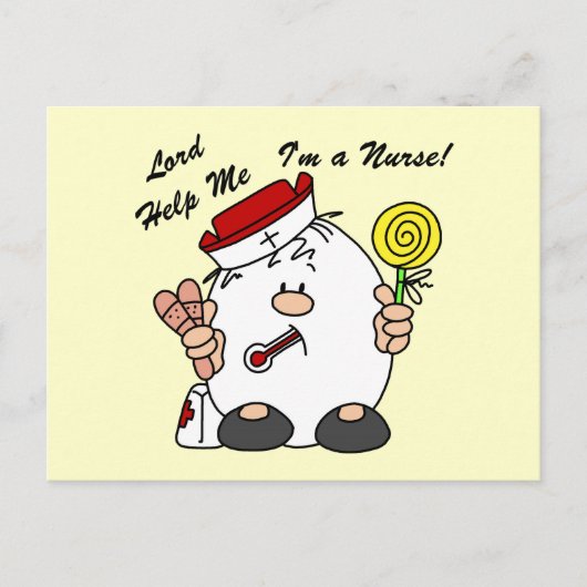 主救済私はナース ポストカード (正面)