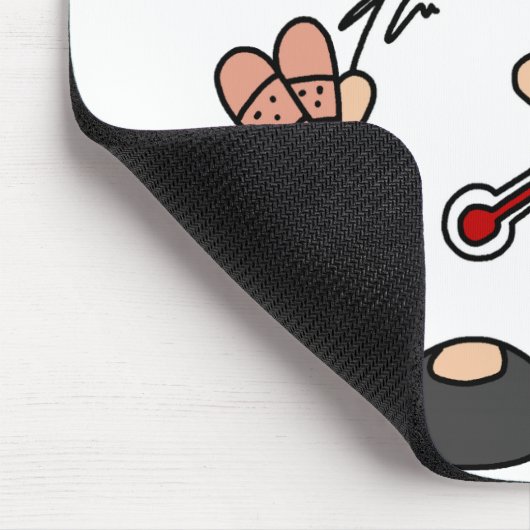 主救済私はナース マウスパッド (コーナー)